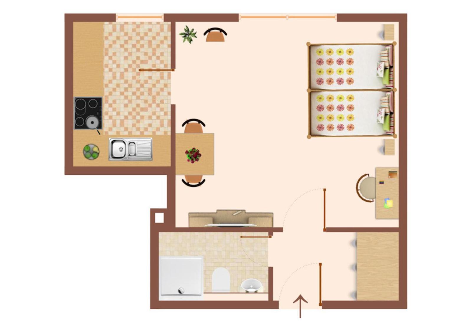 Vaz Apartments E01 Kueche, Tv, Netflix, Ca 15 Min Messe U Hbf เอสเซน ภายนอก รูปภาพ